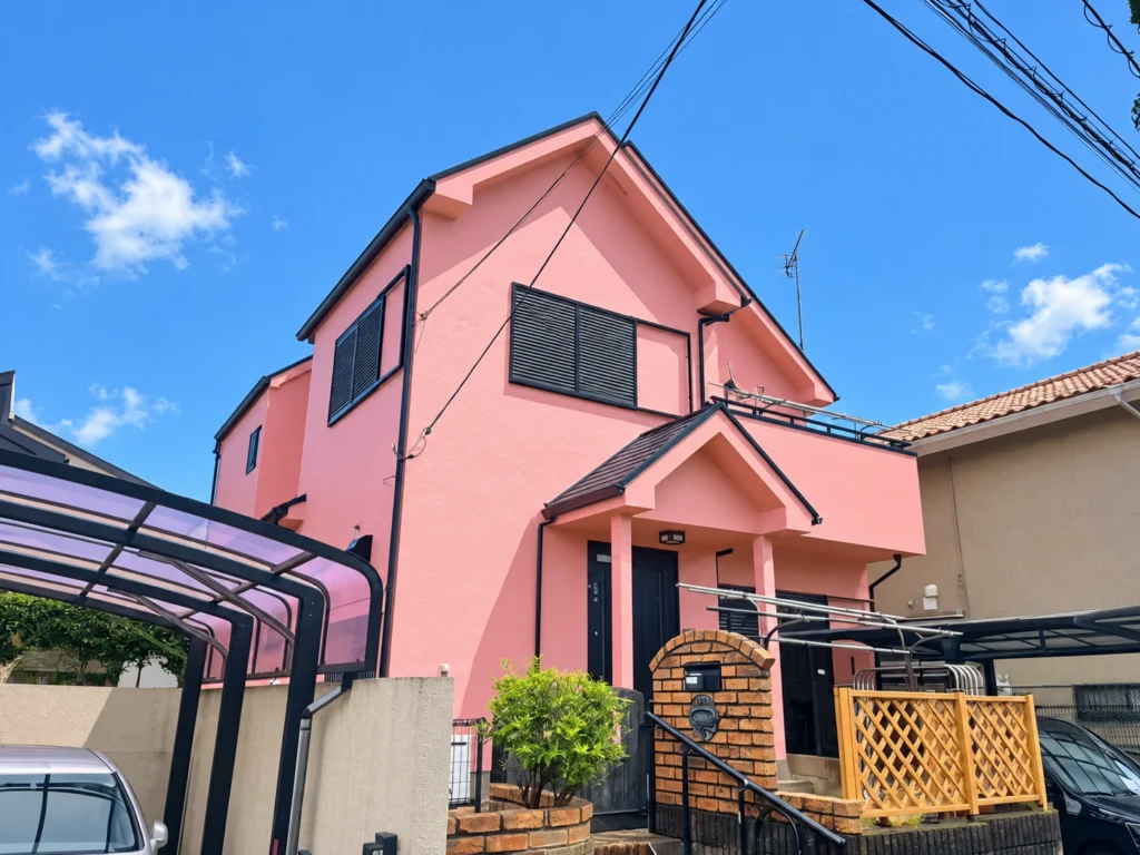 愛着のある住まいを、鮮やかな彩りで未来へつなぐ家