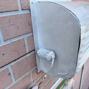 換気フード 下塗り