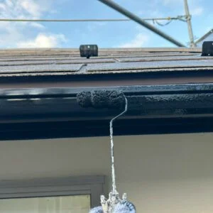 雨樋上塗り