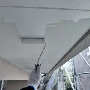 軒天下塗り