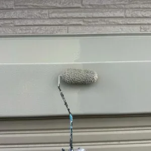 シャッターボックス上塗り