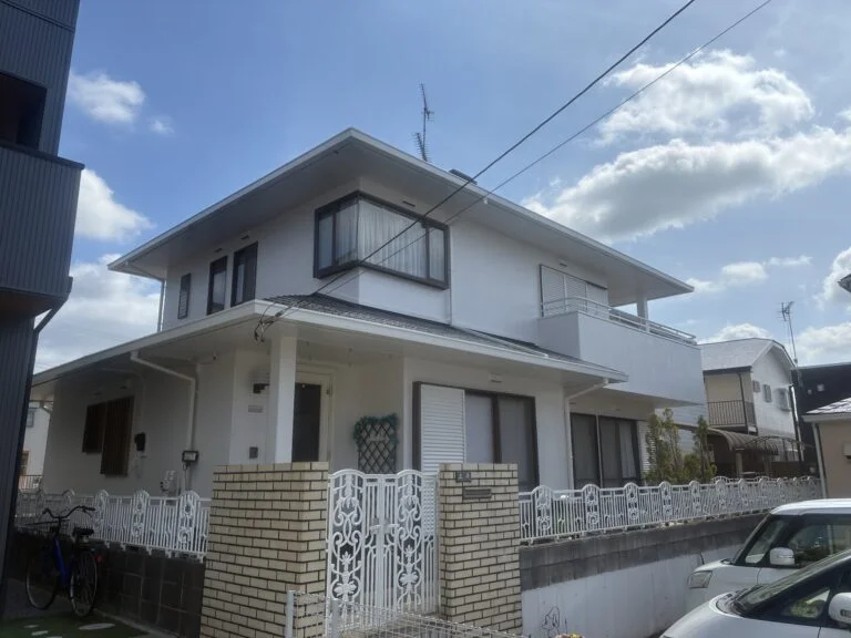 【千葉市】外壁屋根塗装｜明るく清潔感のあるホワイトカラーで上品な住まいへ