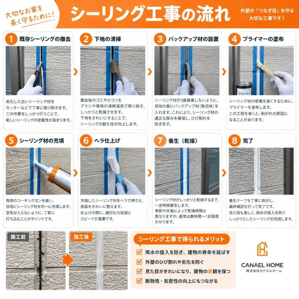 シーリング工事はなぜ重要？外壁塗装と一緒に行う理由｜千葉市の外壁塗装