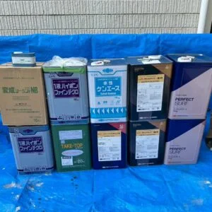 使用塗料缶