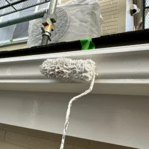 軒樋上塗り